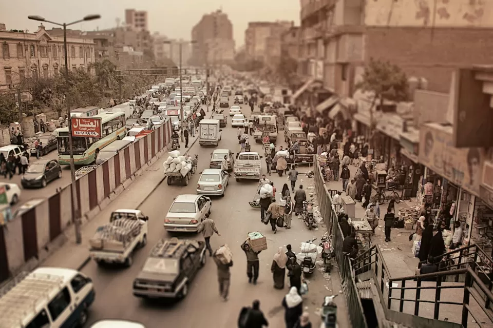 Cairo, shared space